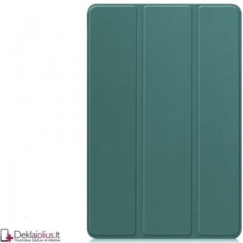 Dirbtinės odos atverčiamas dėklas - žalias (Samsung Galaxy Tab S11) Dirbtinės odos atverčiamas dėklas - žalias (Samsung Galaxy Tab S11)